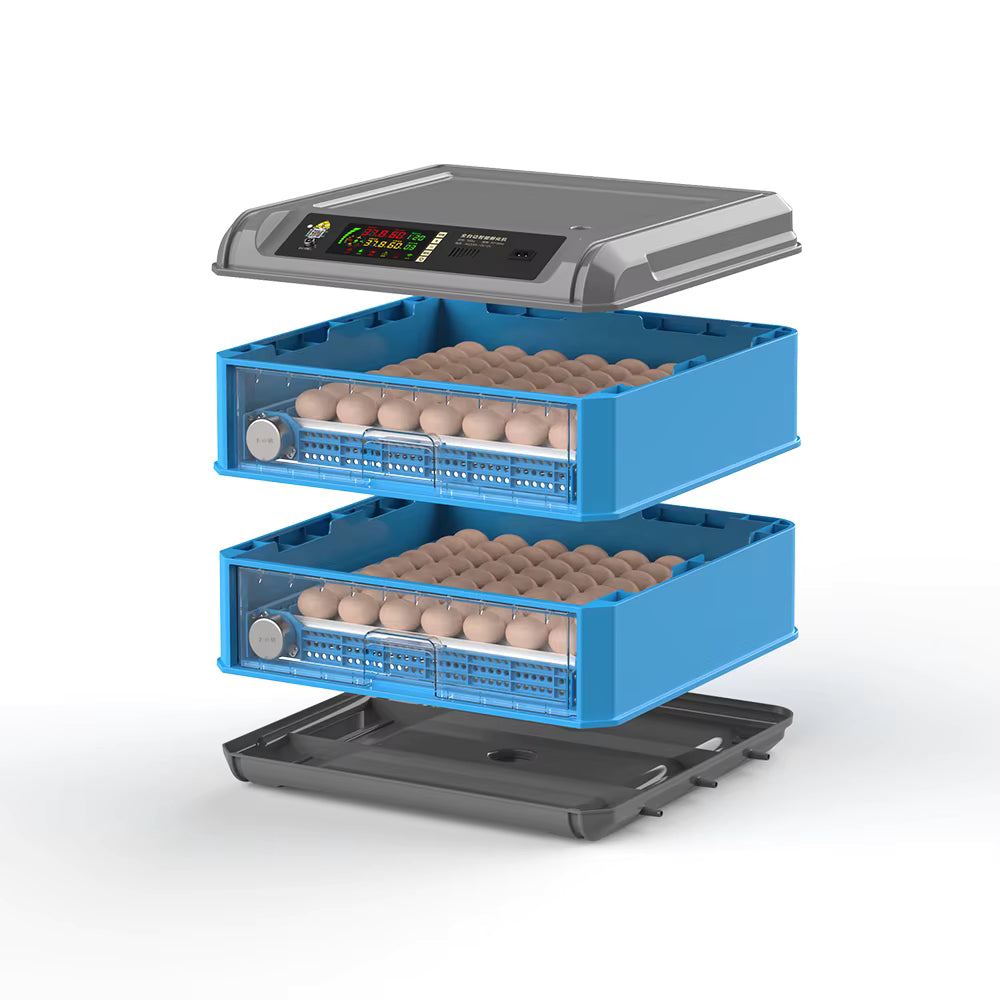 Incubateur automatique pour volailles à double alimentation 64 œufs / 256 œufs