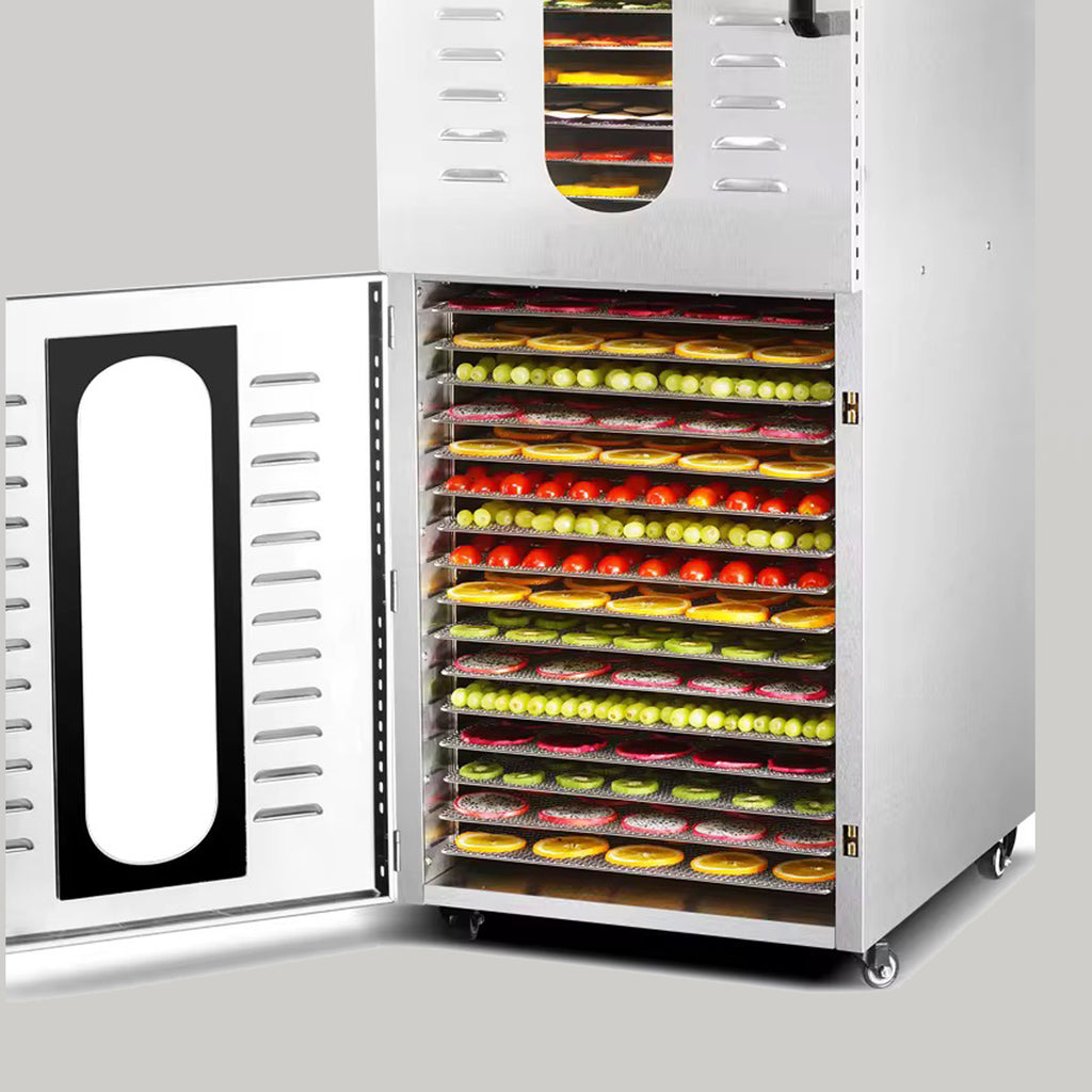 مجفف فواكه نصف صناعي – خزانة تجفيف متعددة الصواني
