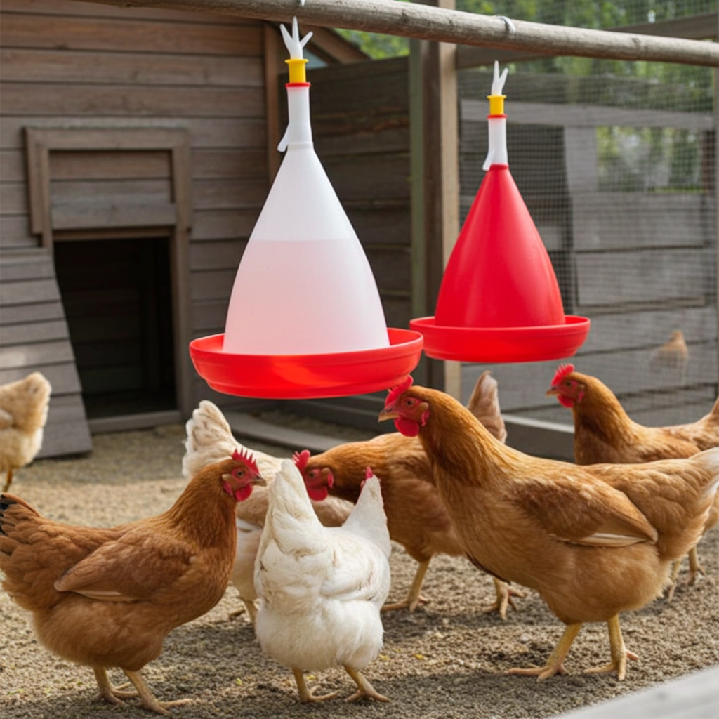 Abreuvoir automatique pour poules – lot de 10 (vente en gros)