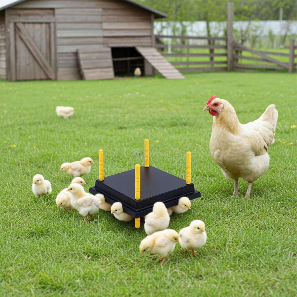 Mère artificielle – éleveuse extérieure pour poussins et petits oiseaux
