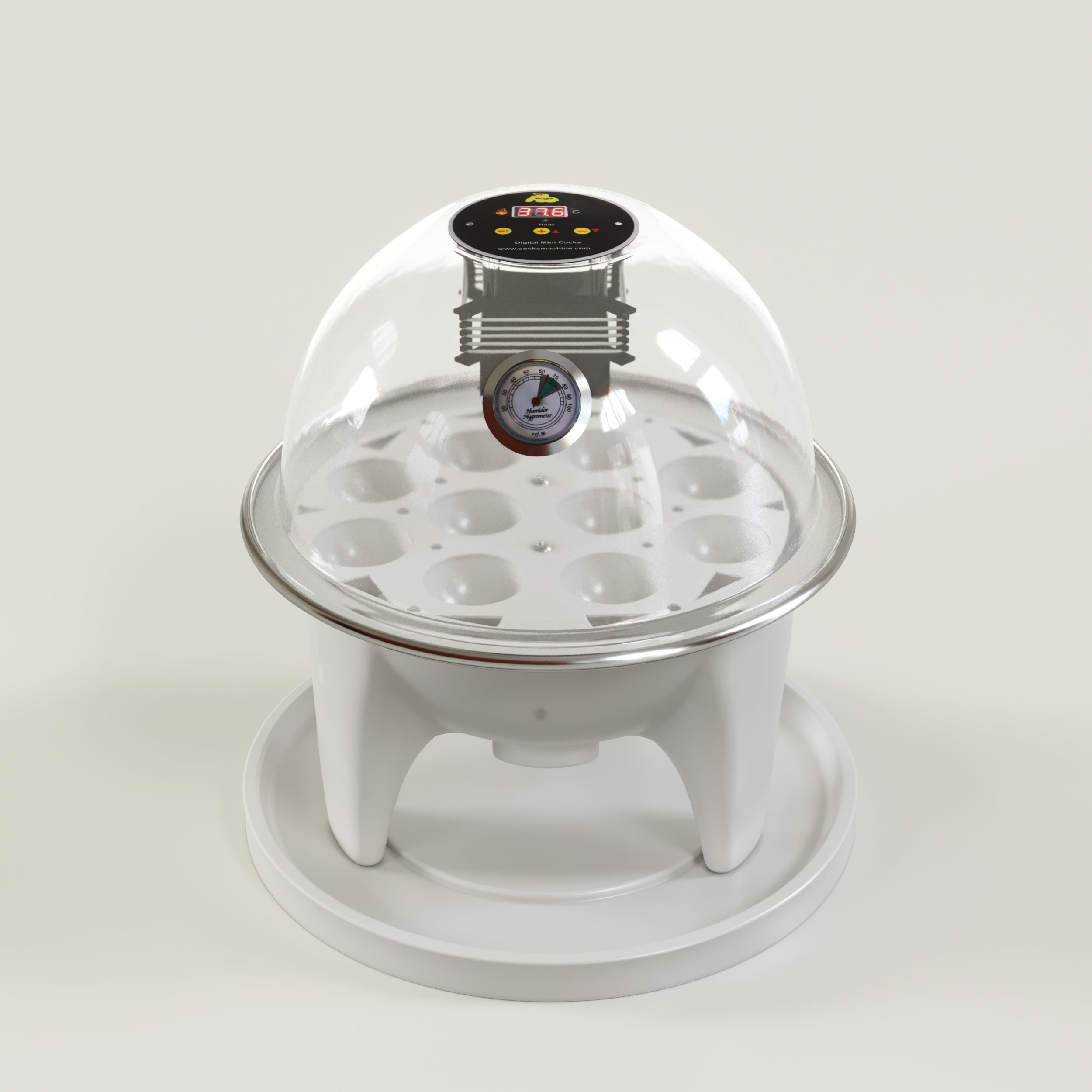 Mini 10-Egg Incubator with Manual Turning – Cocksmachine